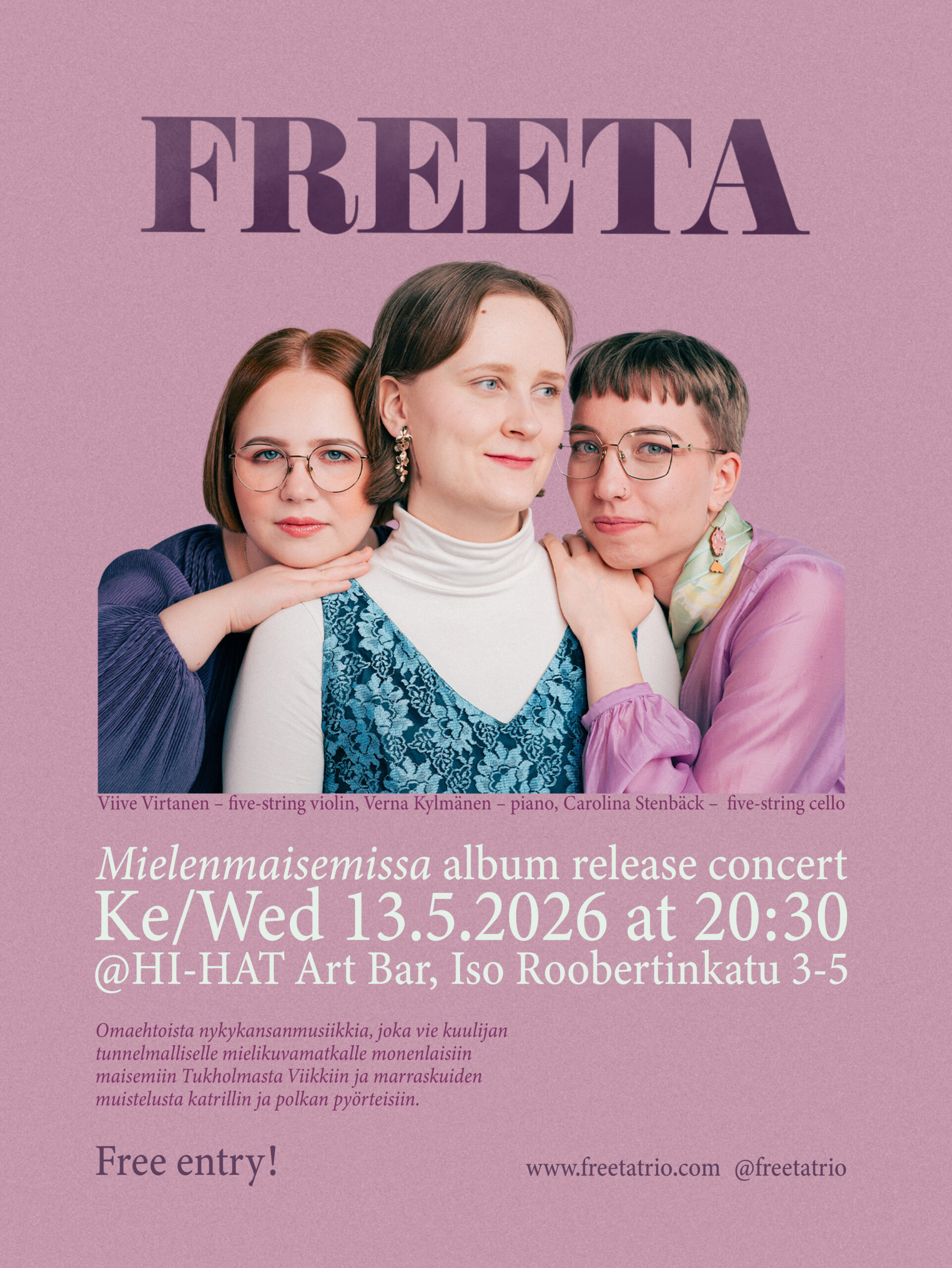 Freeta levyjulkkarijuliste